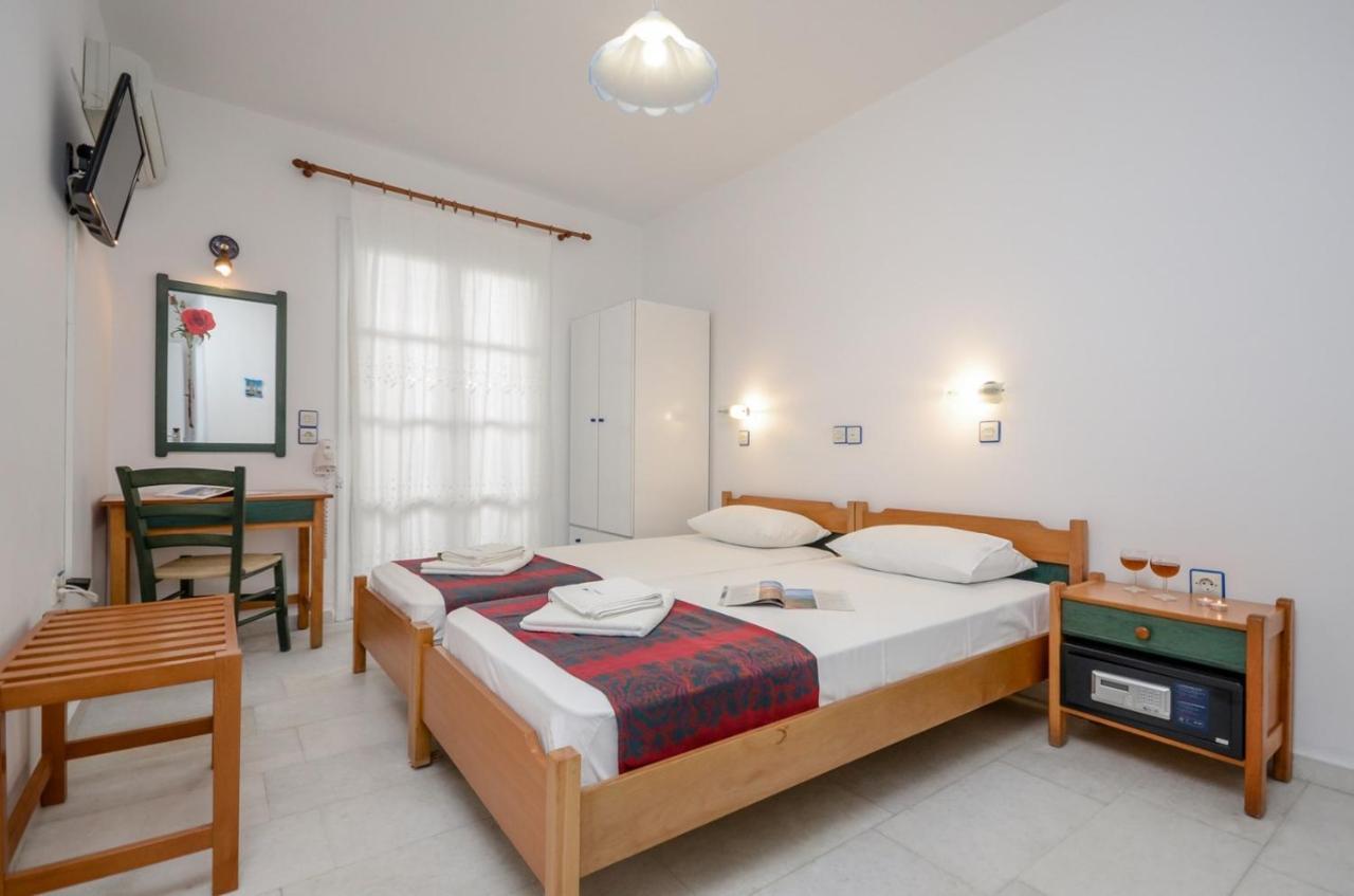 Nostos Studios At Saint George Beach Agios Georgios Chora Naxos Town Naxos City Eksteriør bilde