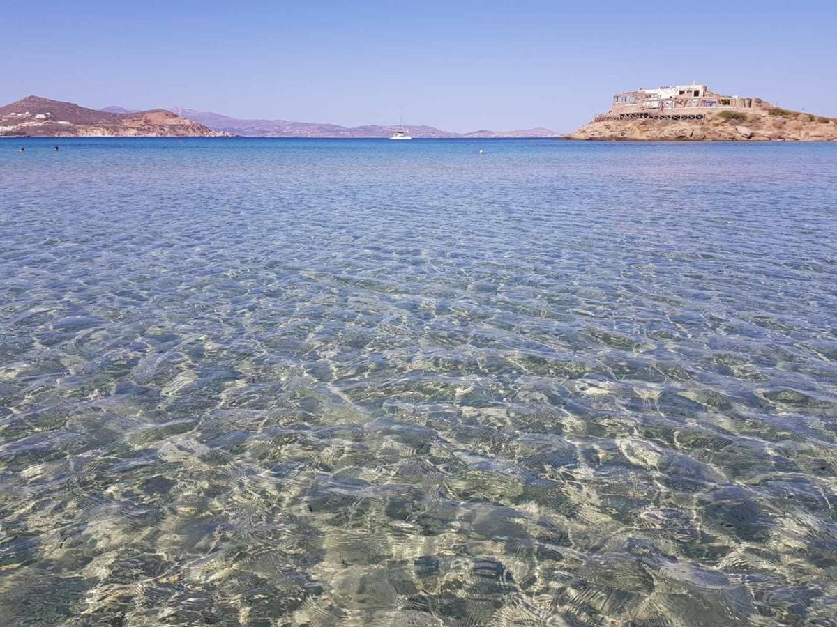 Nostos Studios At Saint George Beach Agios Georgios Chora Naxos Town Naxos City Eksteriør bilde