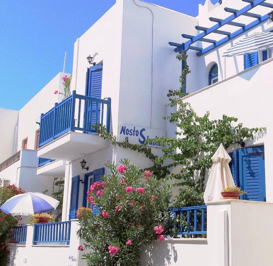 Nostos Studios At Saint George Beach Agios Georgios Chora Naxos Town Naxos City Eksteriør bilde