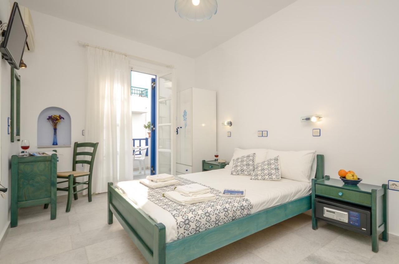 Nostos Studios At Saint George Beach Agios Georgios Chora Naxos Town Naxos City Eksteriør bilde