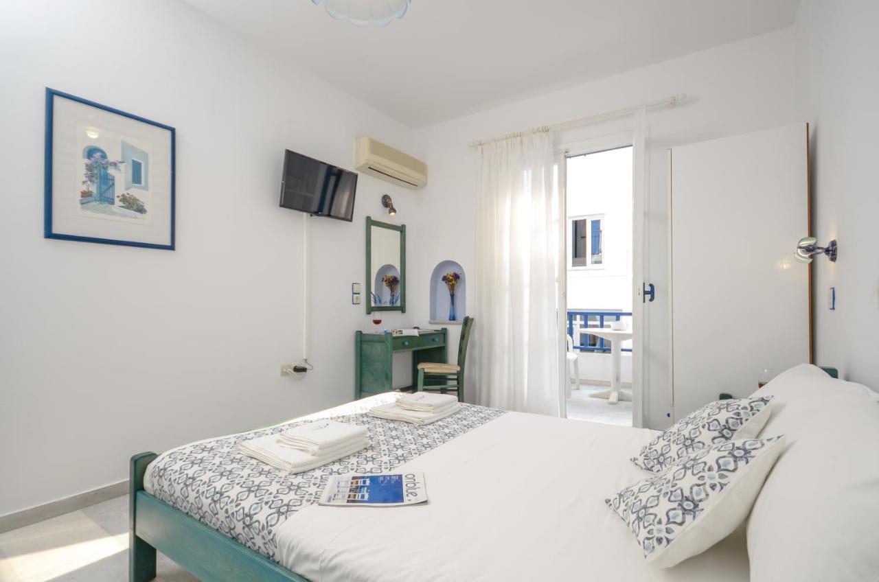 Nostos Studios At Saint George Beach Agios Georgios Chora Naxos Town Naxos City Eksteriør bilde