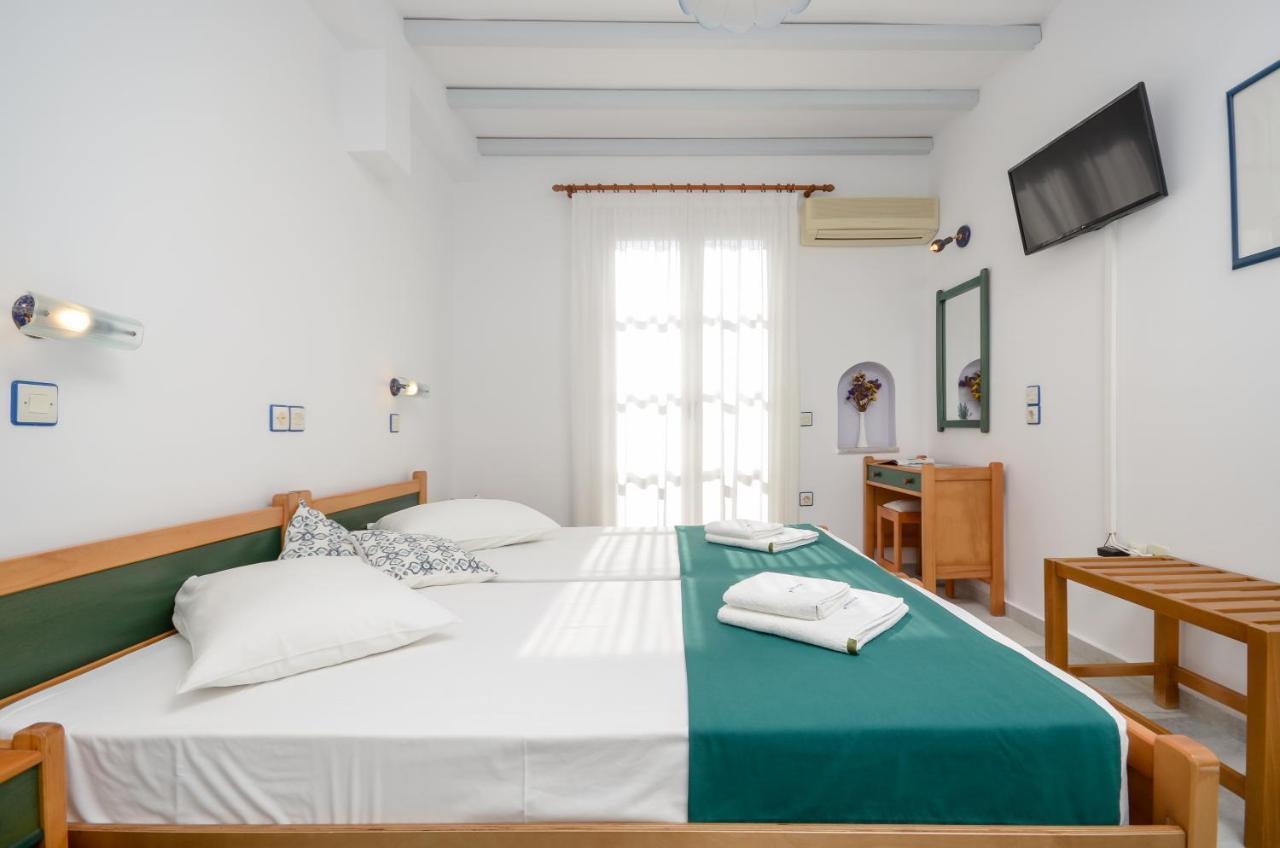 Nostos Studios At Saint George Beach Agios Georgios Chora Naxos Town Naxos City Eksteriør bilde